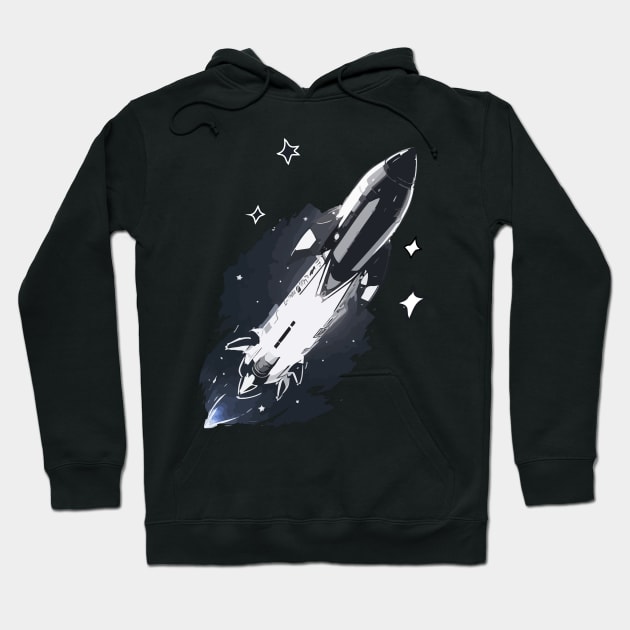 Beyond the Horizons - Celebrating the Awe of Cosmic Discoverye universe. Hoodie by Moulezitouna